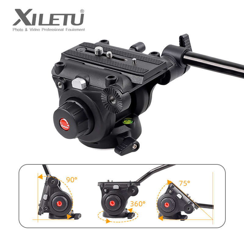 Drone Kit Professional - Główki profesjonalny statyw z amortyzacją hydrauliczną